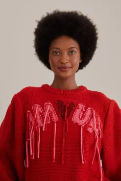 FARM Rio Pulls Et Sweat-shirts<Pull en tricot brodé Amour