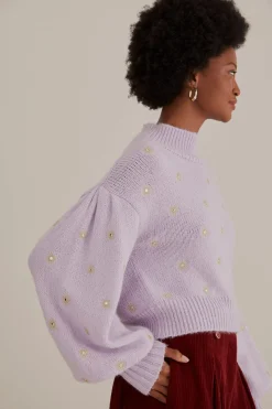 FARM Rio Pulls Et Sweat-shirts<Pull en tricot brodé miroir