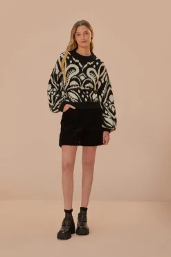 FARM Rio Pulls Et Sweat-shirts<Pull en tricot ikat à motif ananas