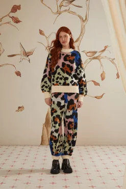 FARM Rio Pulls Et Sweat-shirts<Pull en tricot léopard coloré