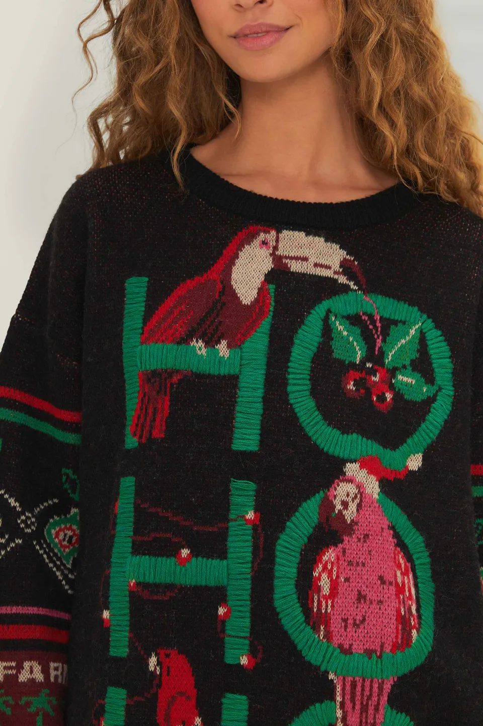 FARM Rio Pulls Et Sweat-shirts<Pull en tricot noir Hohoho
