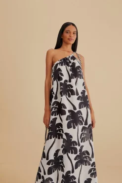 FARM Rio Des Dissimulations<Robe de plage à la noix de coco