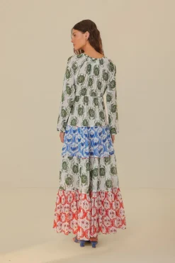 FARM Rio Robes Longues<Robe longue à manches longues Stamp Mix