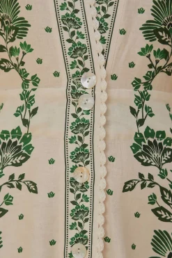 FARM Rio  Robes Longues<Robe longue blanc cassé Forest Soul