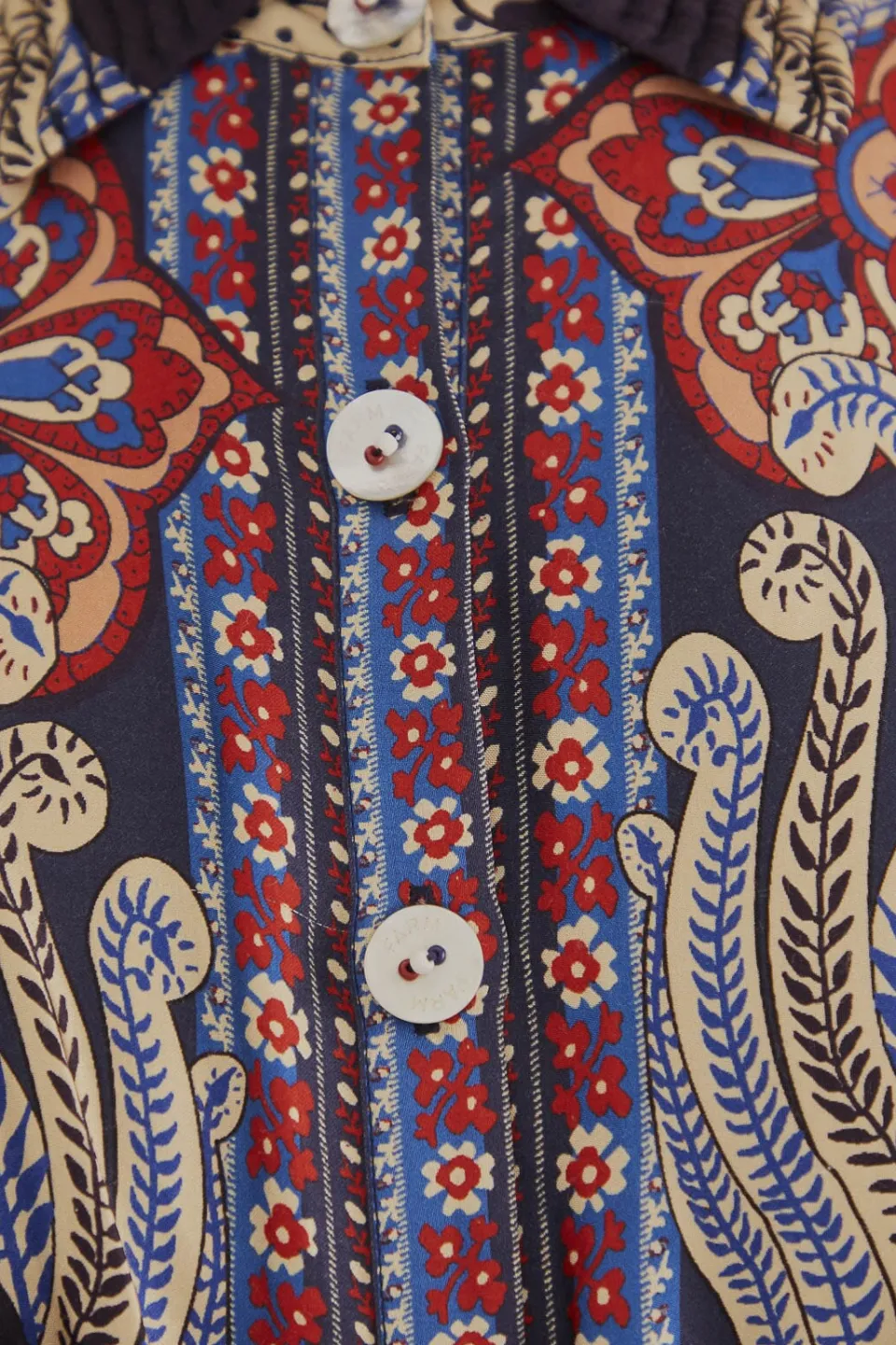 FARM Rio Robes Longues<Robe longue découpée multicolore Energy avec foulard