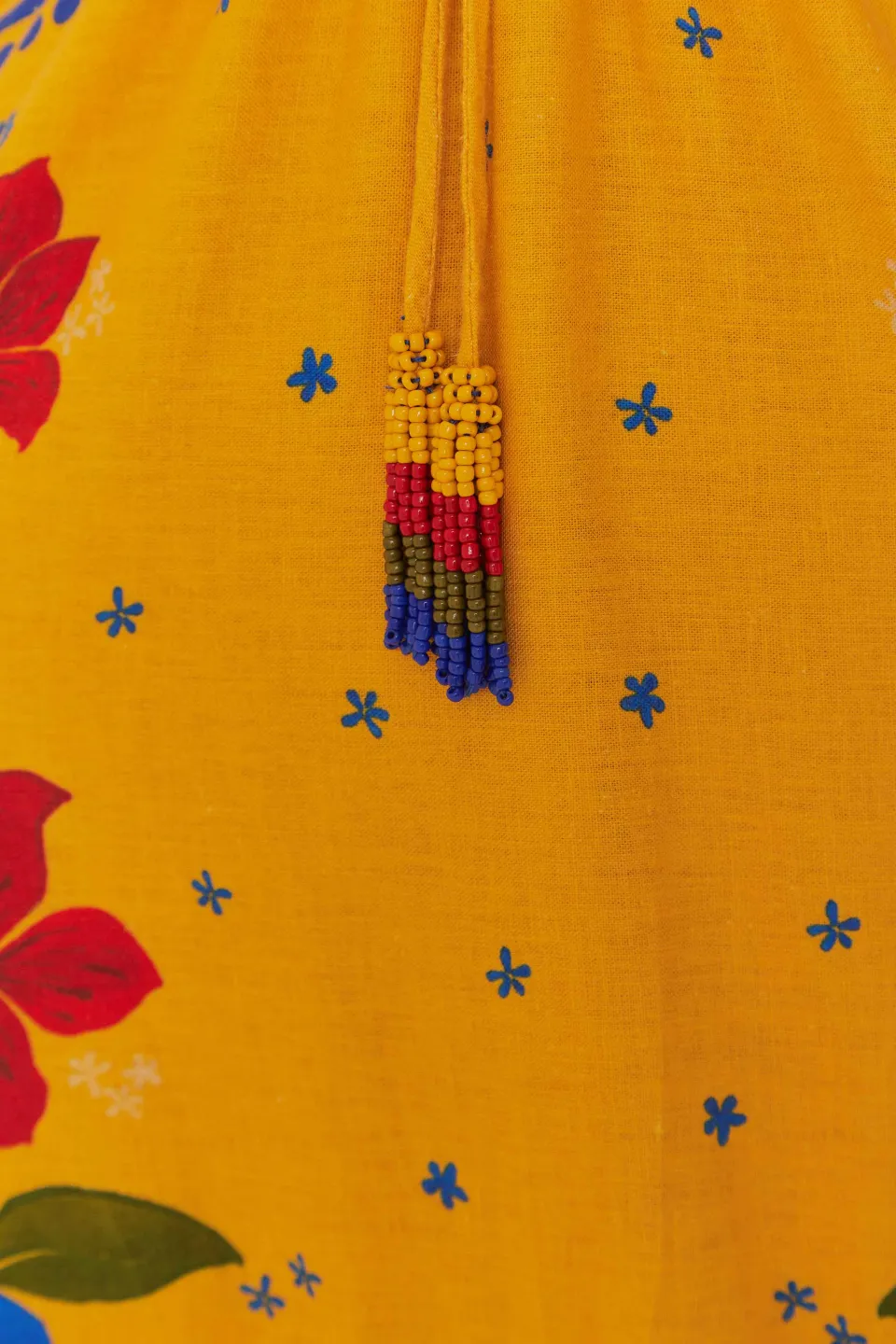 FARM Rio Robes Longues<Robe longue jaune Floral Yard Lenzing™ Ecovero™ Euroflax™