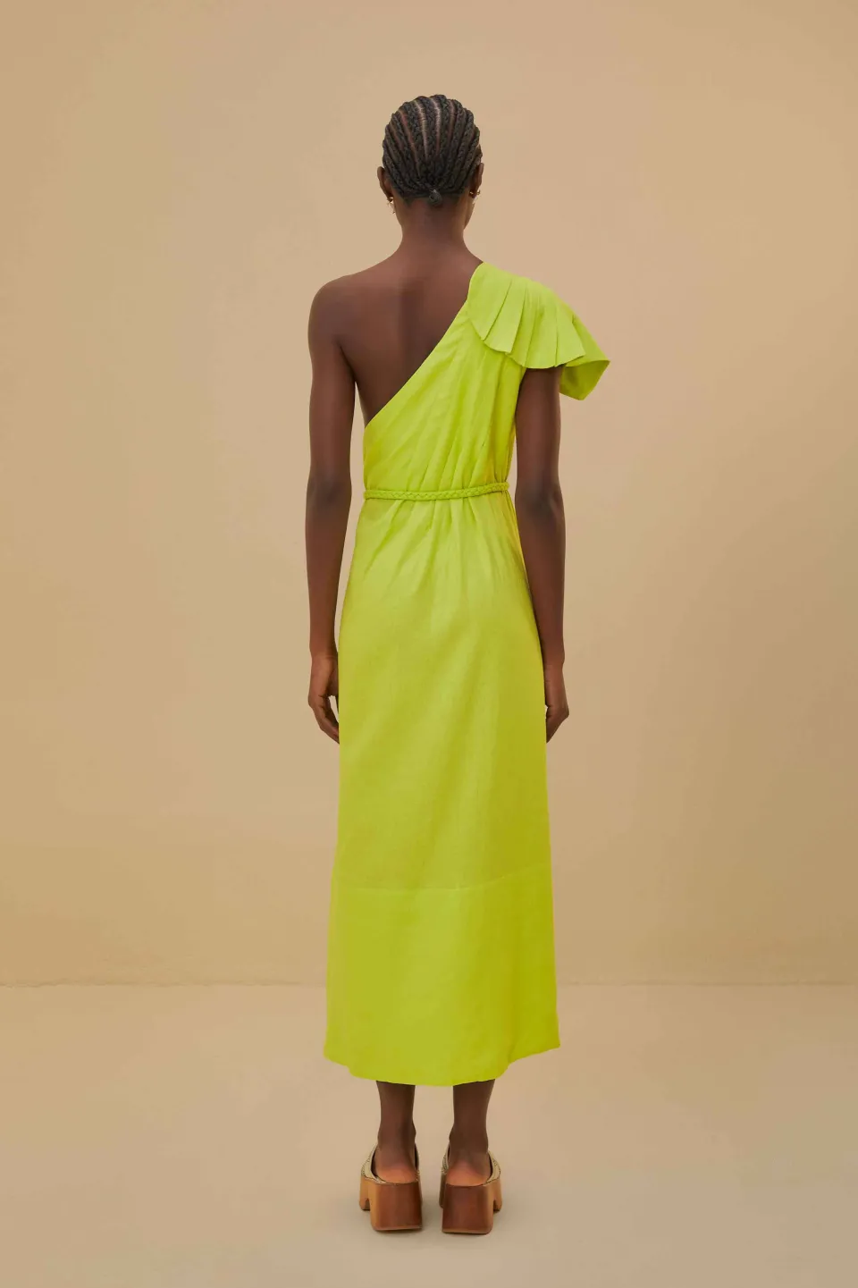 FARM Rio Robes Longues<Robe longue Lenzing™ Ecovero™ Euroflax™ Green Leaf
