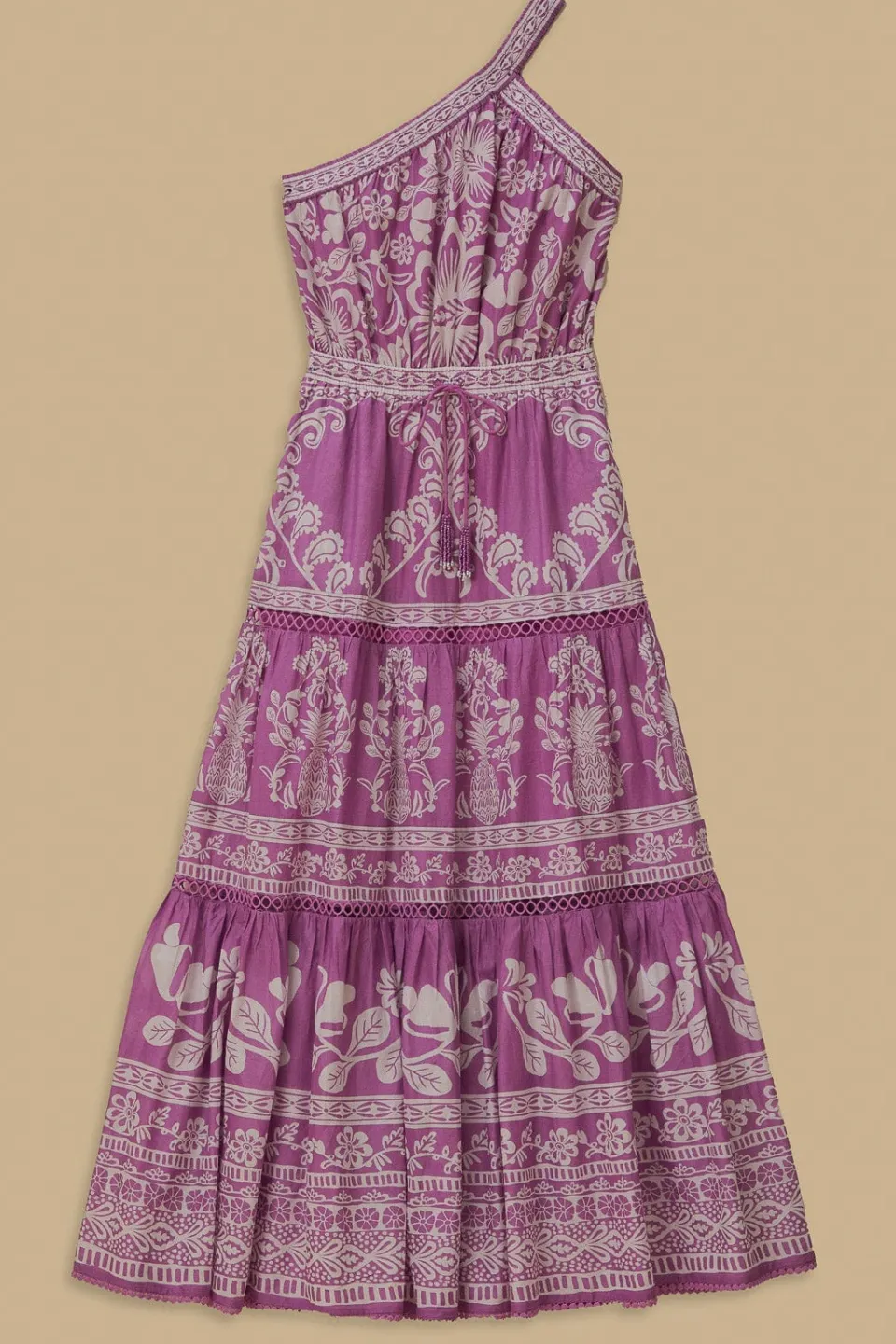FARM Rio Robes Longues<Robe longue lilas Sweet Garden