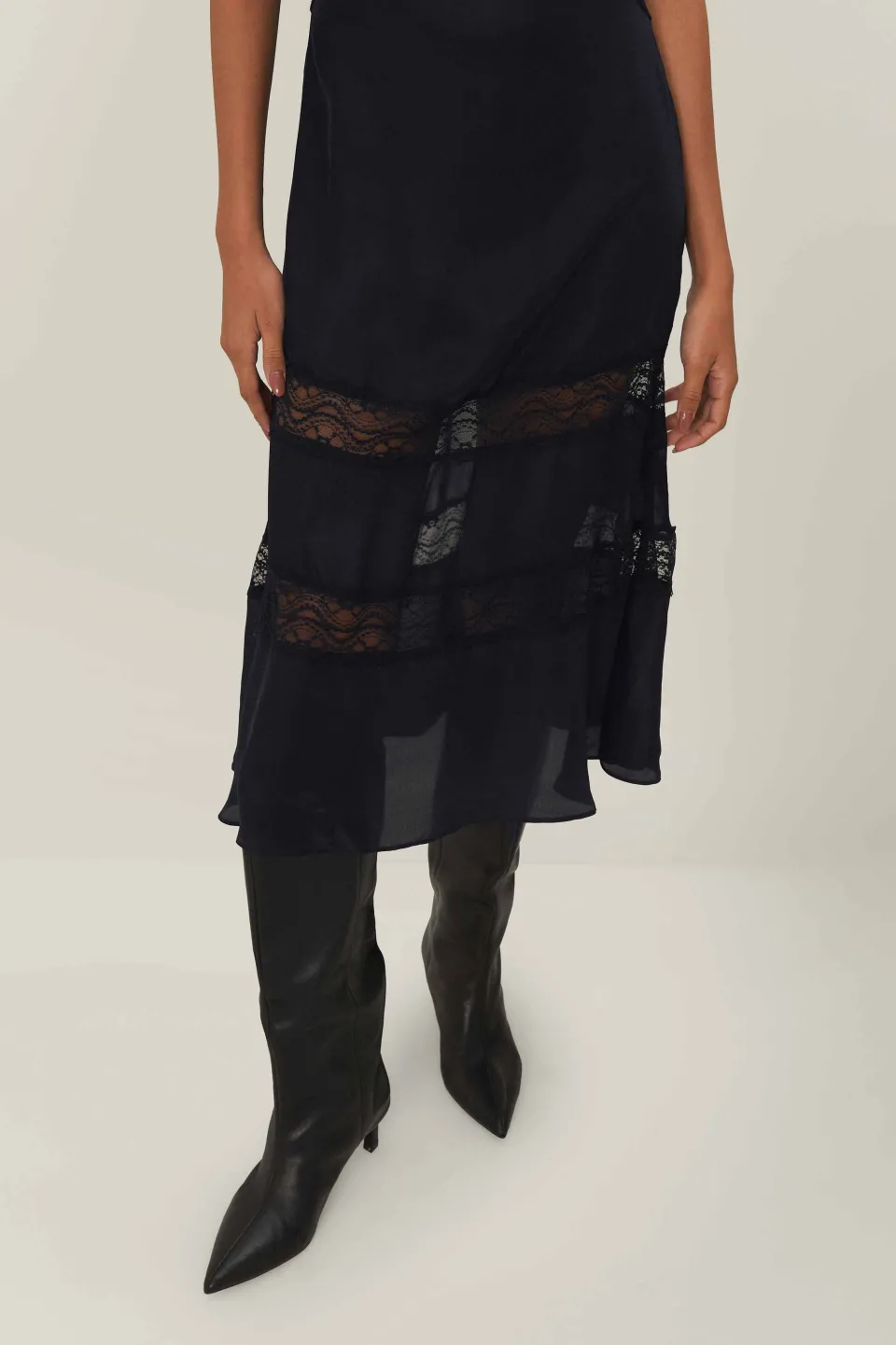 FARM Rio Robes Longues<Robe longue noire sans manches