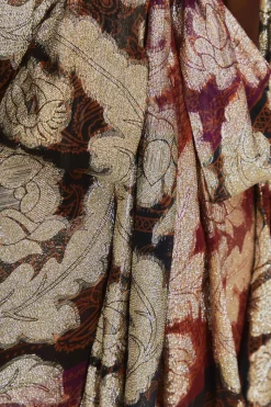 FARM Rio  Robes Longues<Robe longue sans manches en jacquard lurex