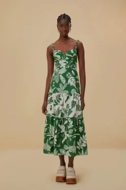 FARM Rio Robes Midi<Robe midi Forest Soul Mix