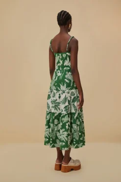 FARM Rio Robes Midi<Robe midi Forest Soul Mix