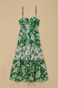 FARM Rio Robes Midi<Robe midi Forest Soul Mix