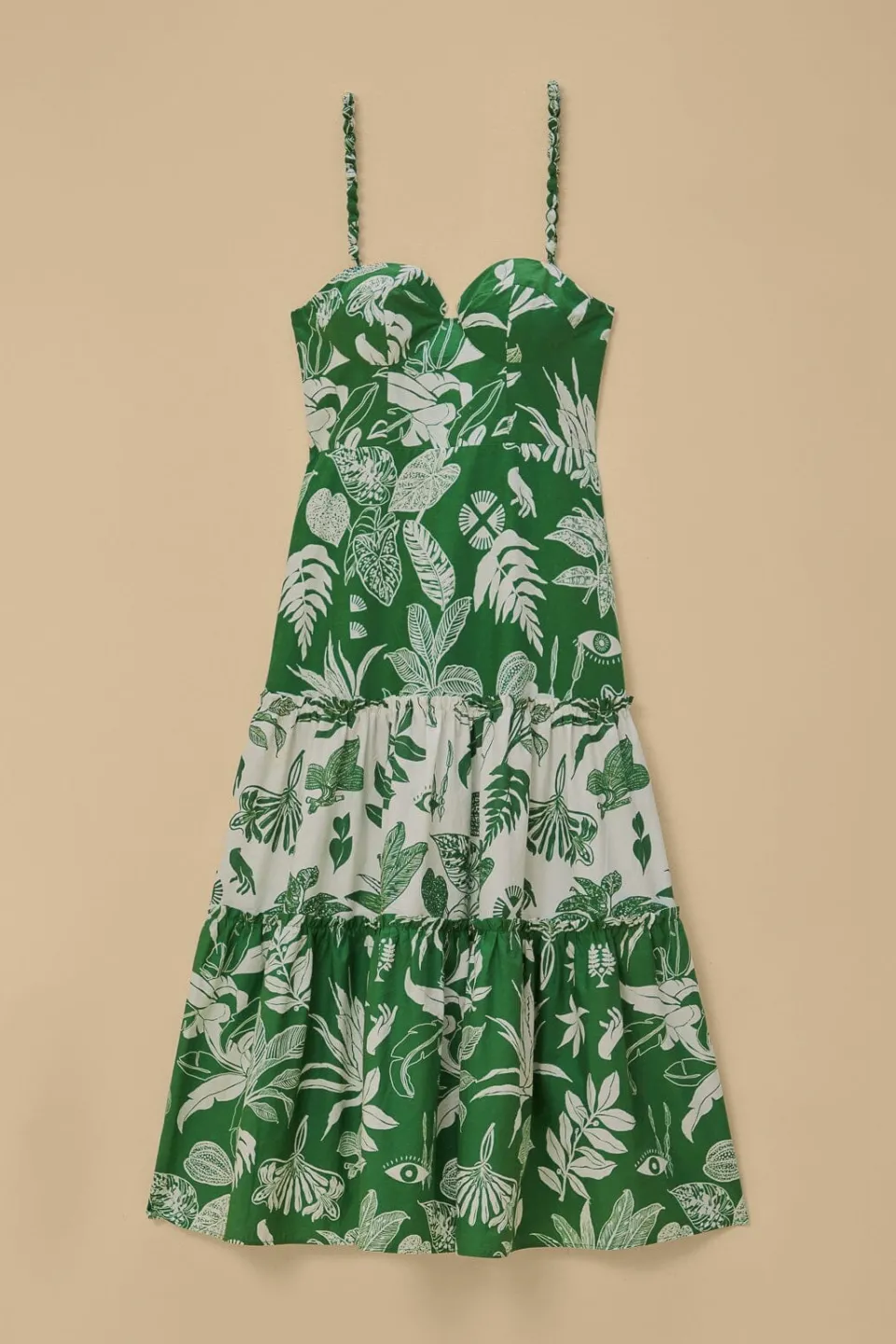 FARM Rio Robes Midi<Robe midi Forest Soul Mix