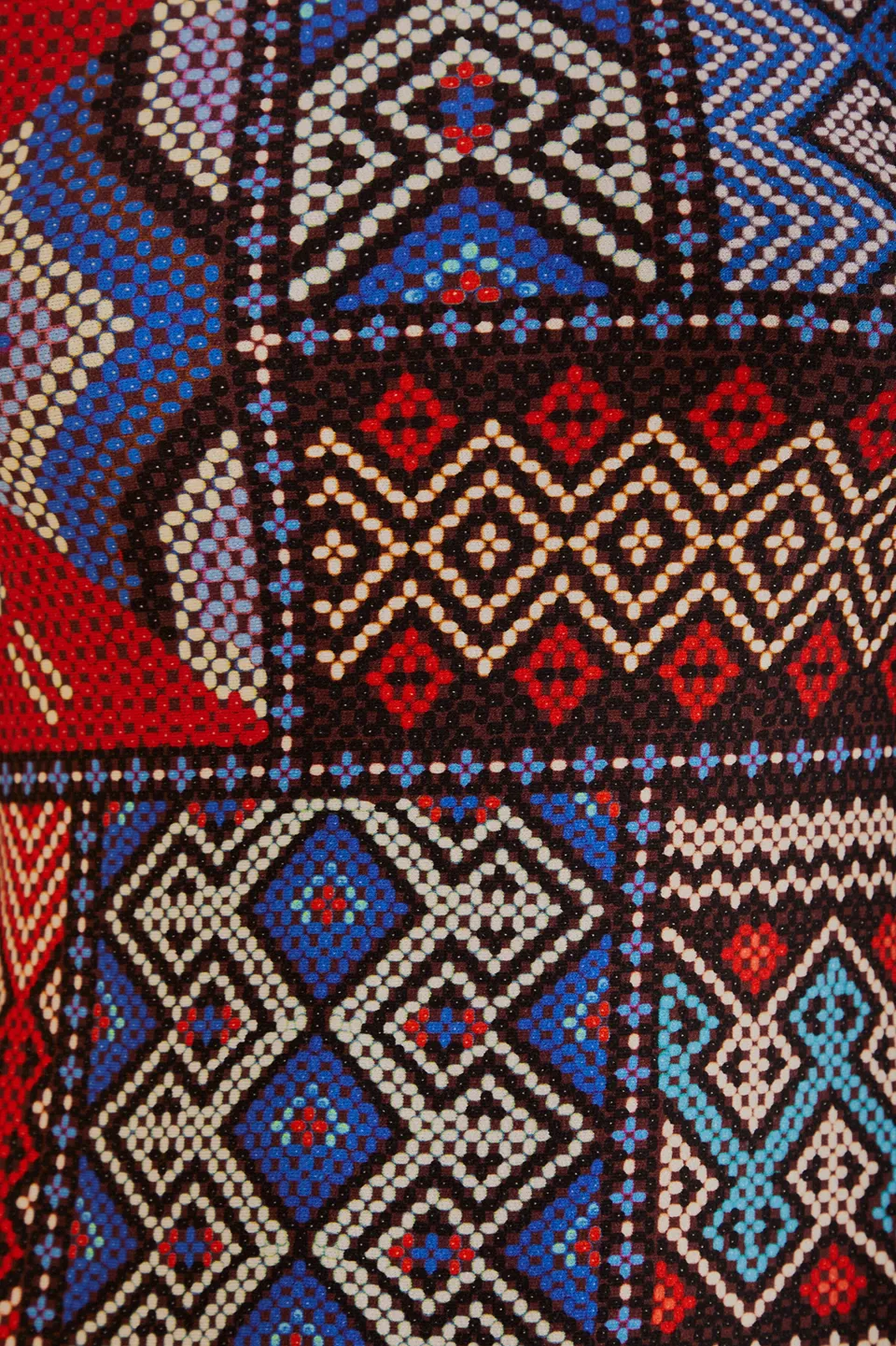 FARM Rio Robes Midi<Robe midi multicolore à manches courtes Rauti