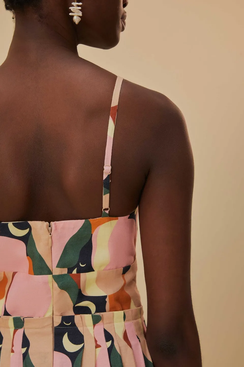 FARM Rio Robes Midi<Robe midi multicolore sans manches The Kiss