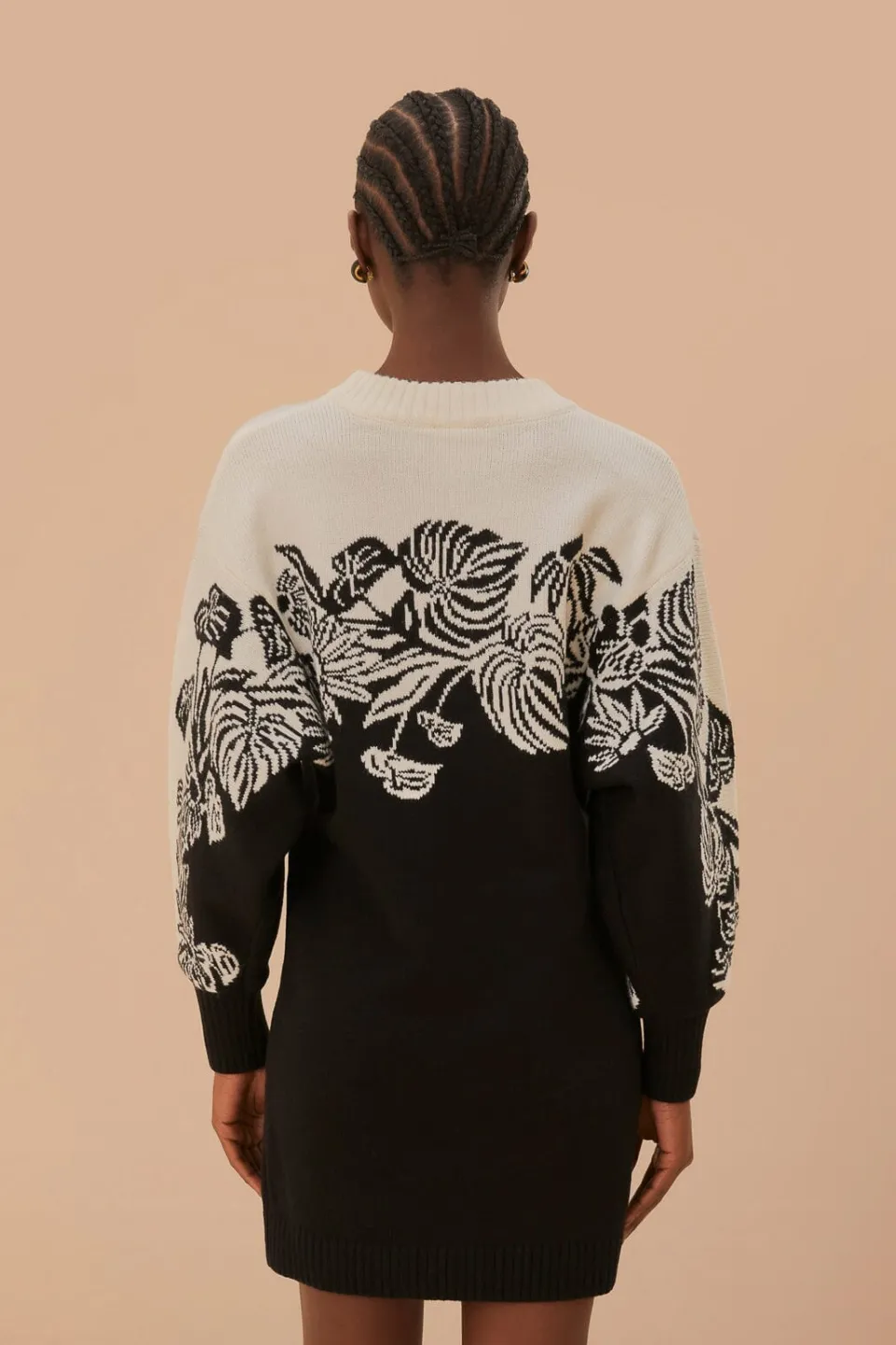 FARM Rio Pulls Et Sweat-shirts<Robe pull en tricot Surreal Garden