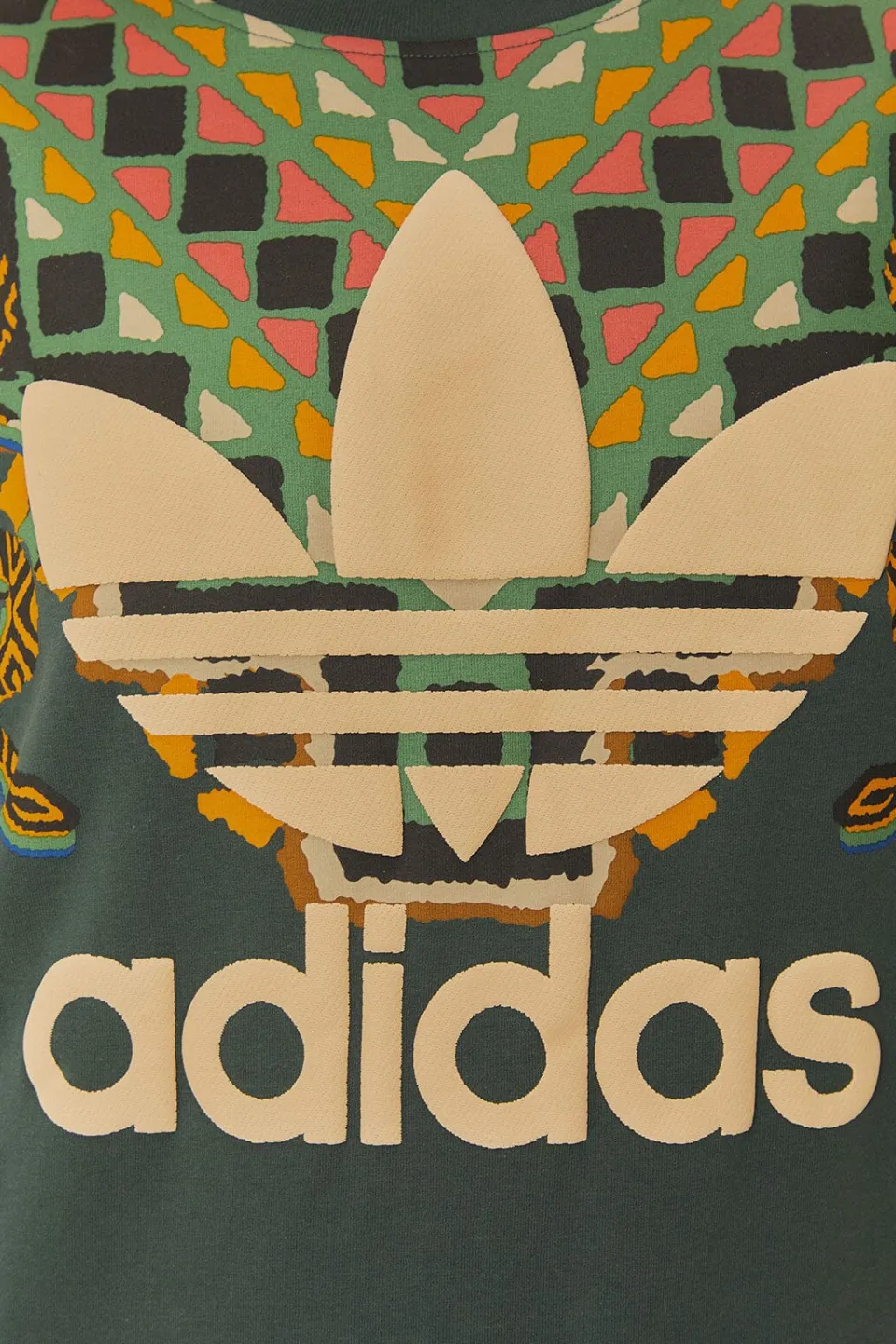 FARM Rio T-shirts<Robe t-shirt verte Adidas Farm Rio
