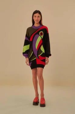 FARM Rio Pulls Et Sweat-shirts<Robe-pull en tricot Tucano Kambo