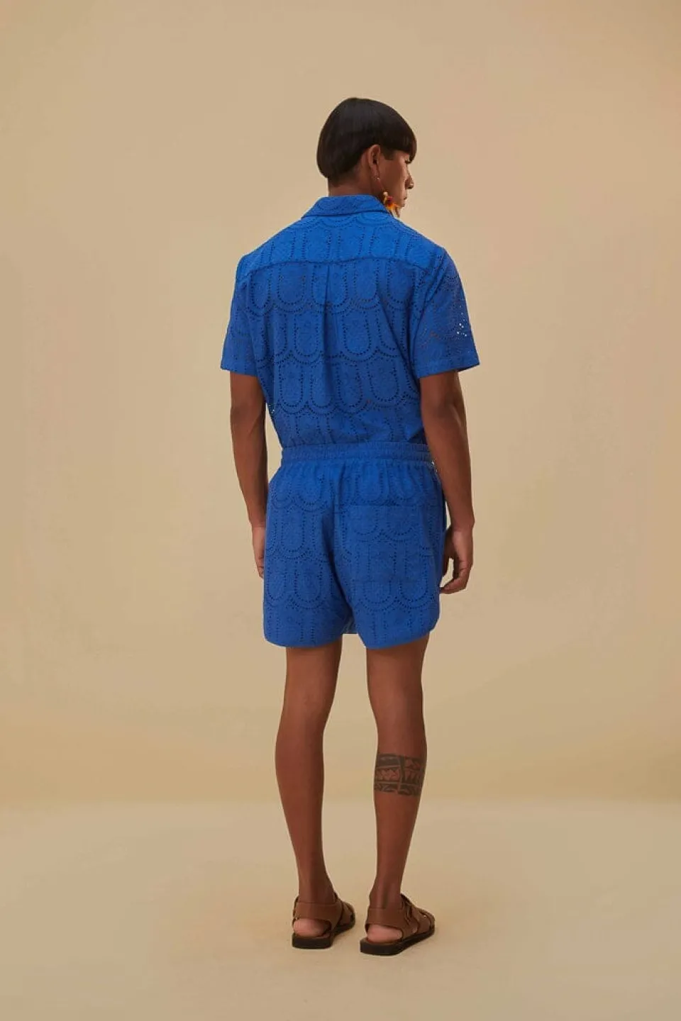 FARM Rio Shorts<Short à œillets ananas