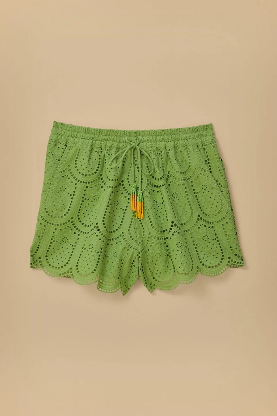 FARM Rio Shorts<Short à œillets vert ananas