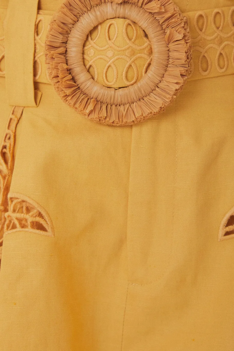 FARM Rio Shorts<Short avec ceinture en lin de qualité supérieure Banana Tree Euroflax™