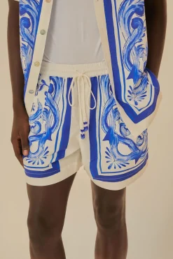 FARM Rio Shorts<Short Carreaux de Jardin