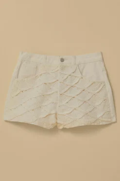 FARM Rio Shorts<Short en crochet blanc