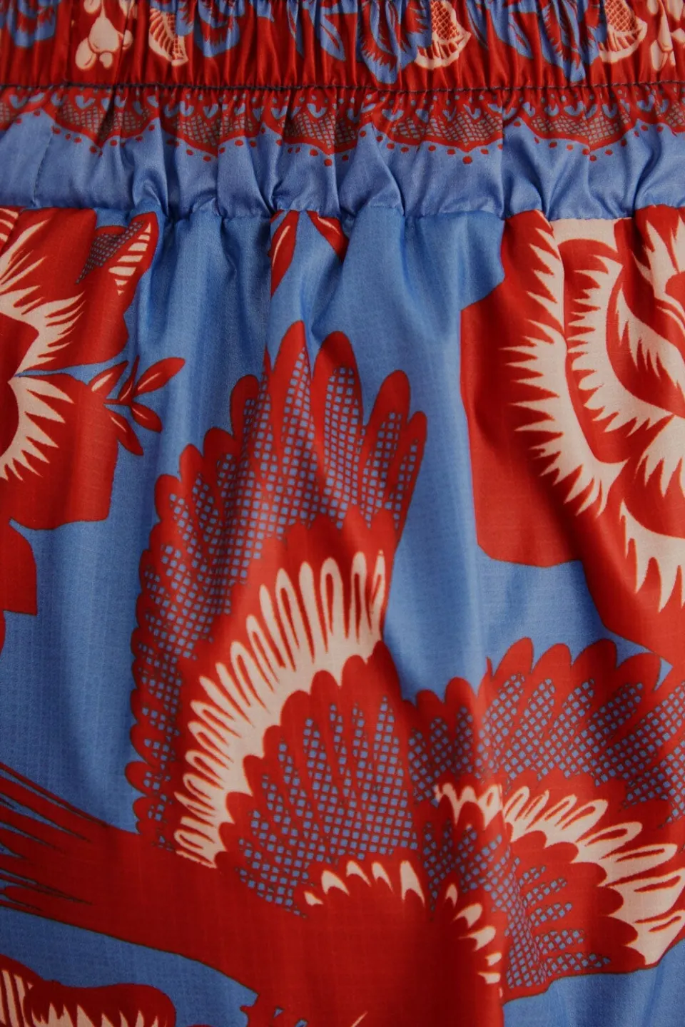 FARM Rio Shorts<Short en nylon bleu Lace Garden