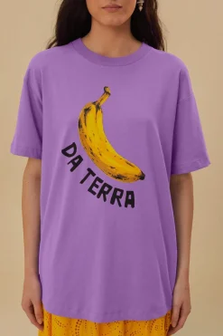 FARM Rio T-shirts<T-shirt décontracté en coton biologique Da Terra