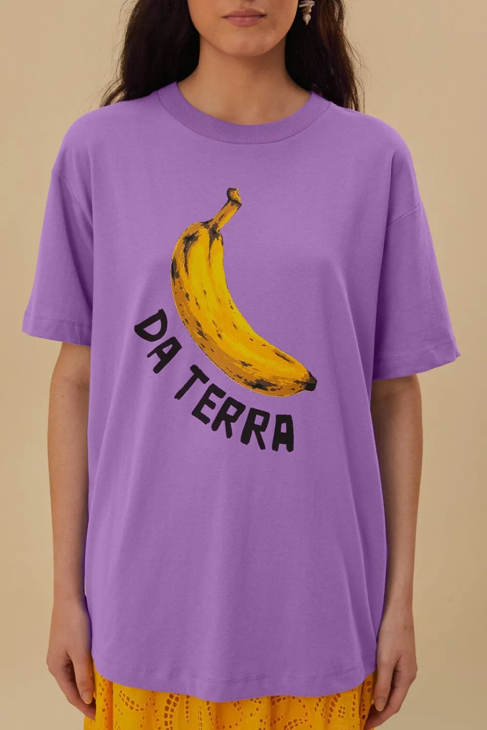 FARM Rio T-shirts<T-shirt décontracté en coton biologique Da Terra
