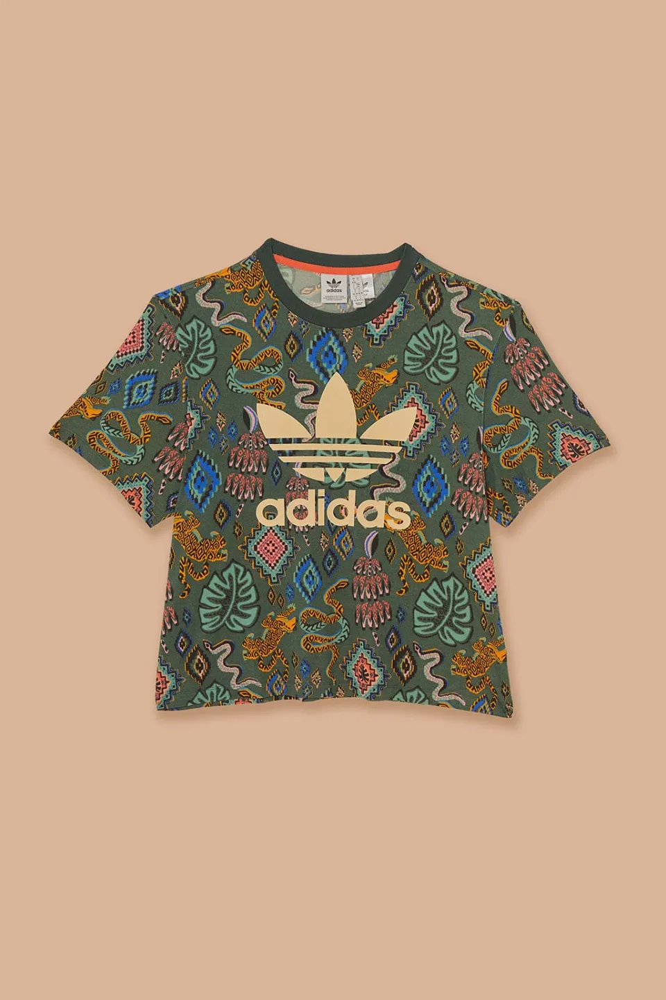 FARM Rio T-shirts<T-shirt vert Adidas Farm Rio