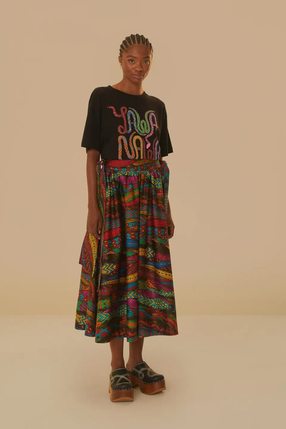 FARM Rio T-shirts<Yawanawa T-shirt coupe relax